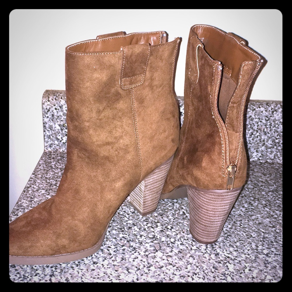 Fall Caramel Booties